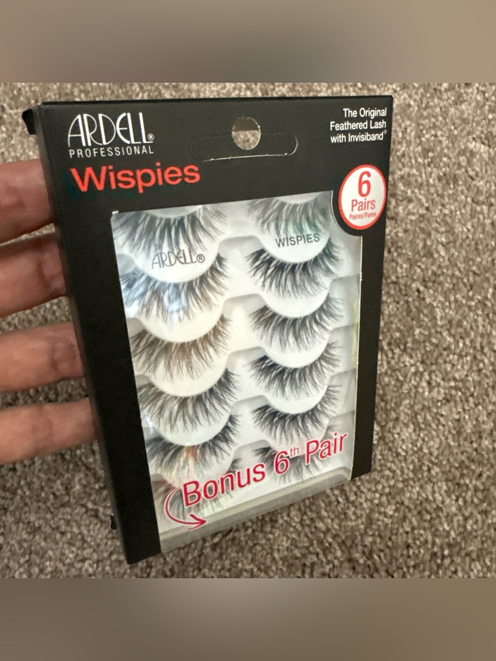 New Ardell Wispies 6 pairs of lashes ✨